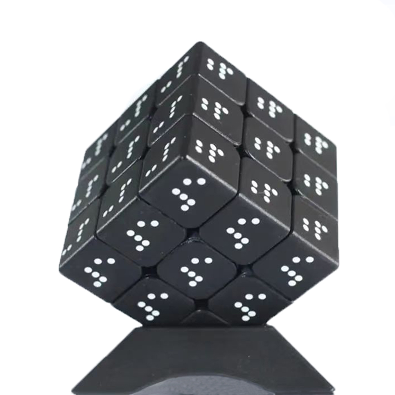 Kids Toys Unique - Braille Speed Cube 3x3x3 rompecabezas educativo