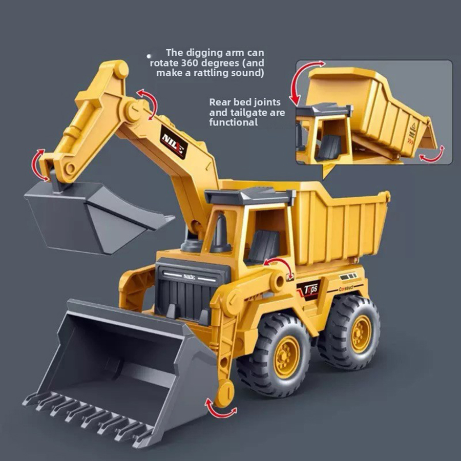 Kids Toys Supplier - 1 unidad de camión excavadora de