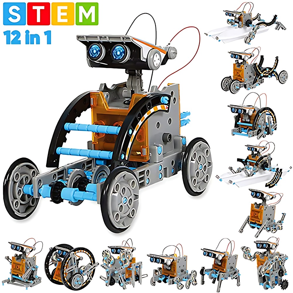 Science Experiment Kit - Bloques de construcción de robots solares
