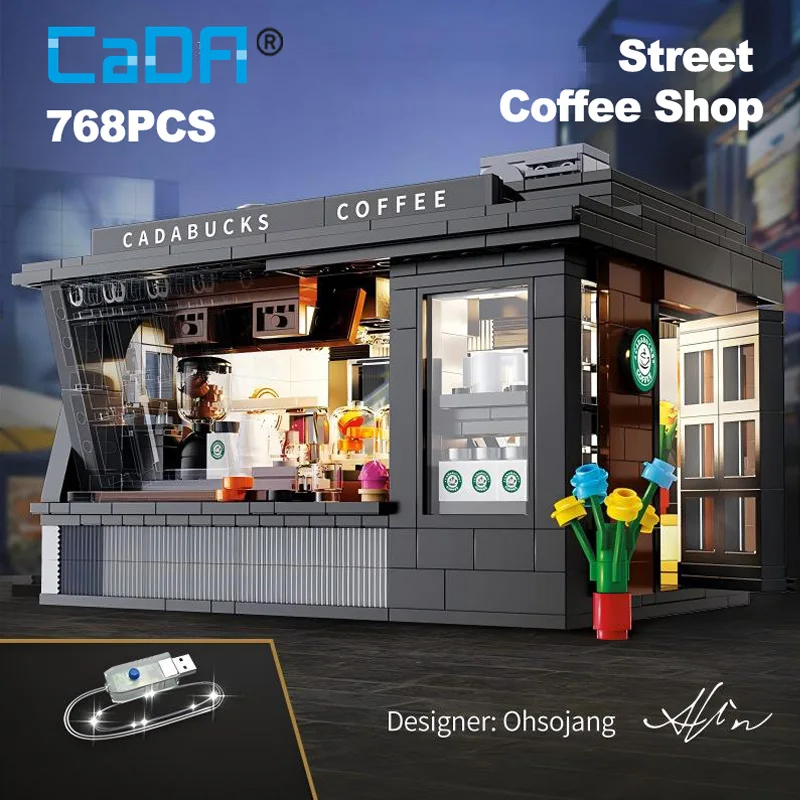 Kids Toys Store - City 768 Piezas Cafetería con Luces