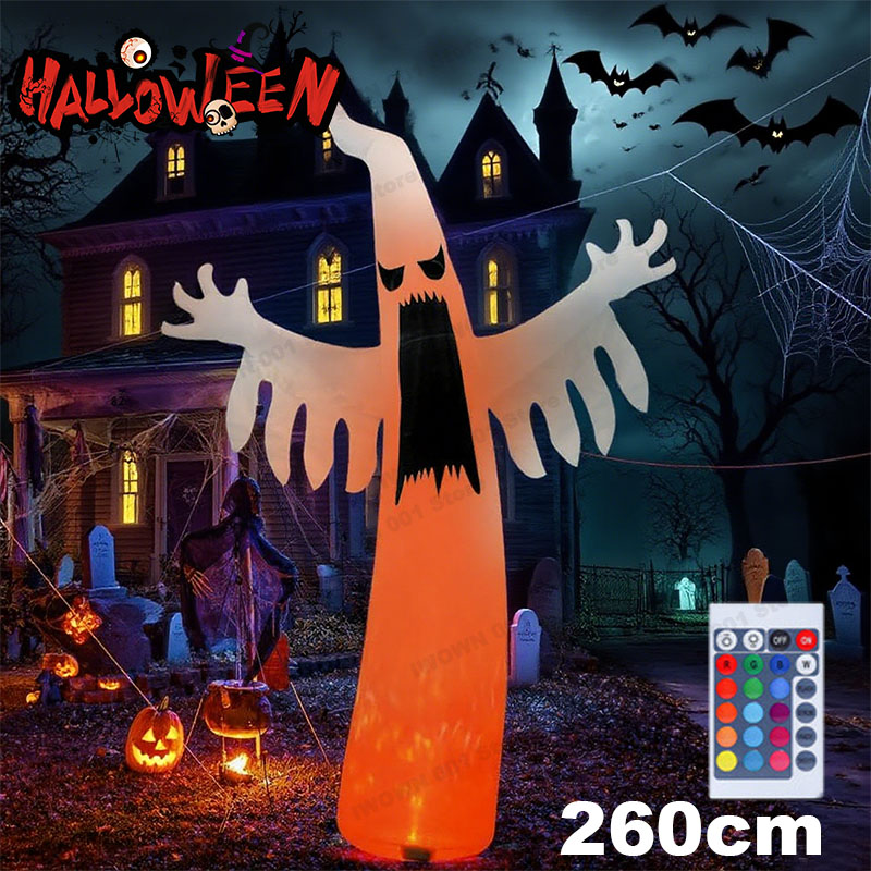 Kids Yard Toys - Fantasma aterrador inflable de Halloween con