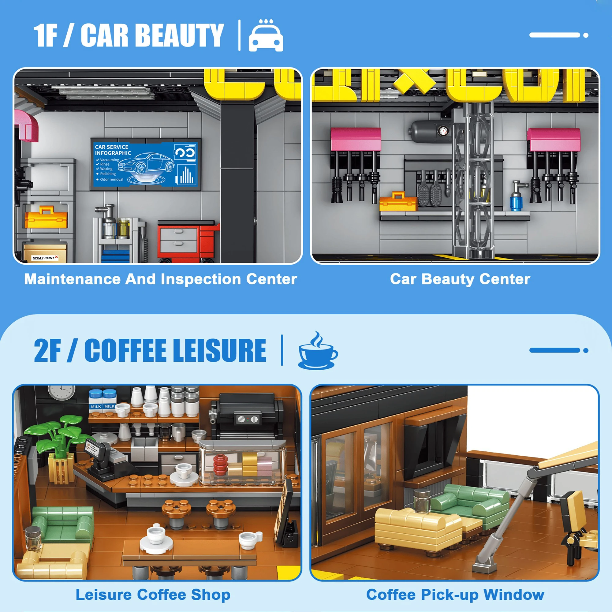 Tienda de reparación de automó - Kids Toys Store reseña y precio