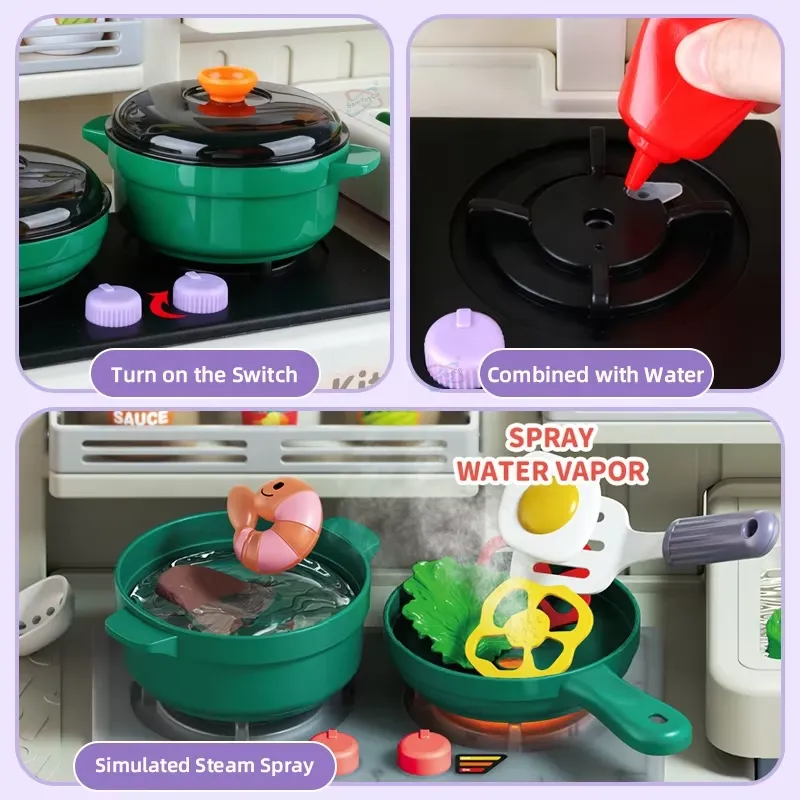 Juego de Cocina de Juguete Gra - Kids Toys Kitchen reseña y precio