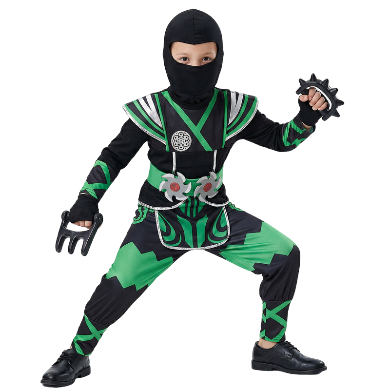 Conjunto de disfraz de ninja j - Kids Toys Supplier reseña y precio
