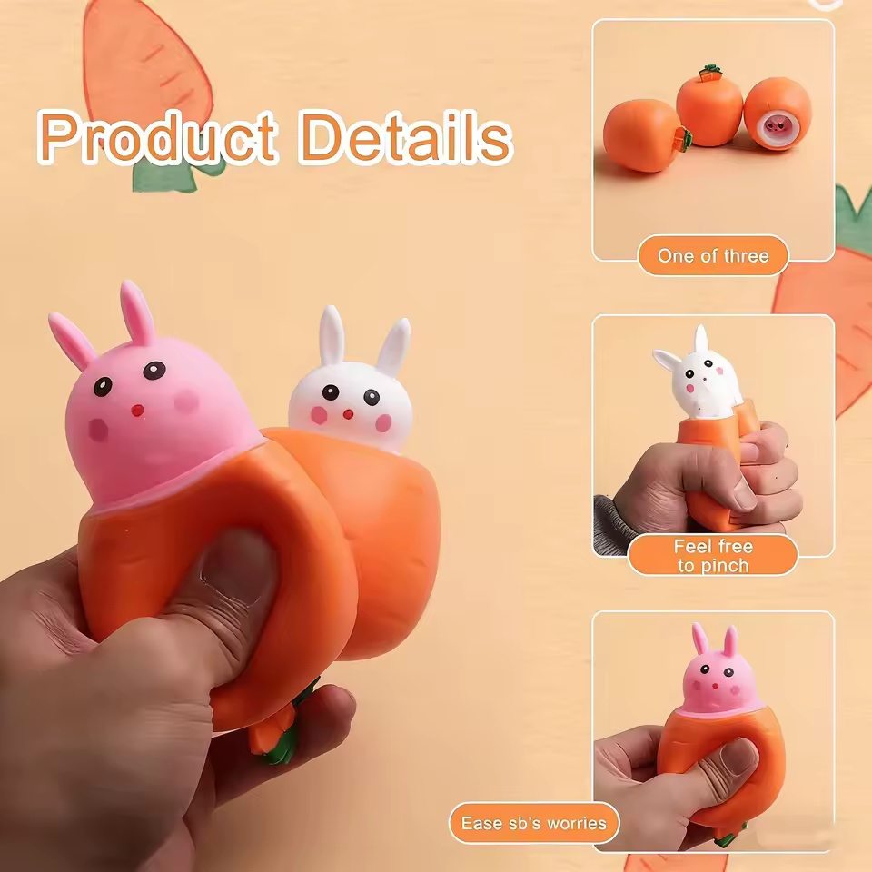 Juguete Antiestrés de Zanahori - Kids Toys Unique reseña y precio