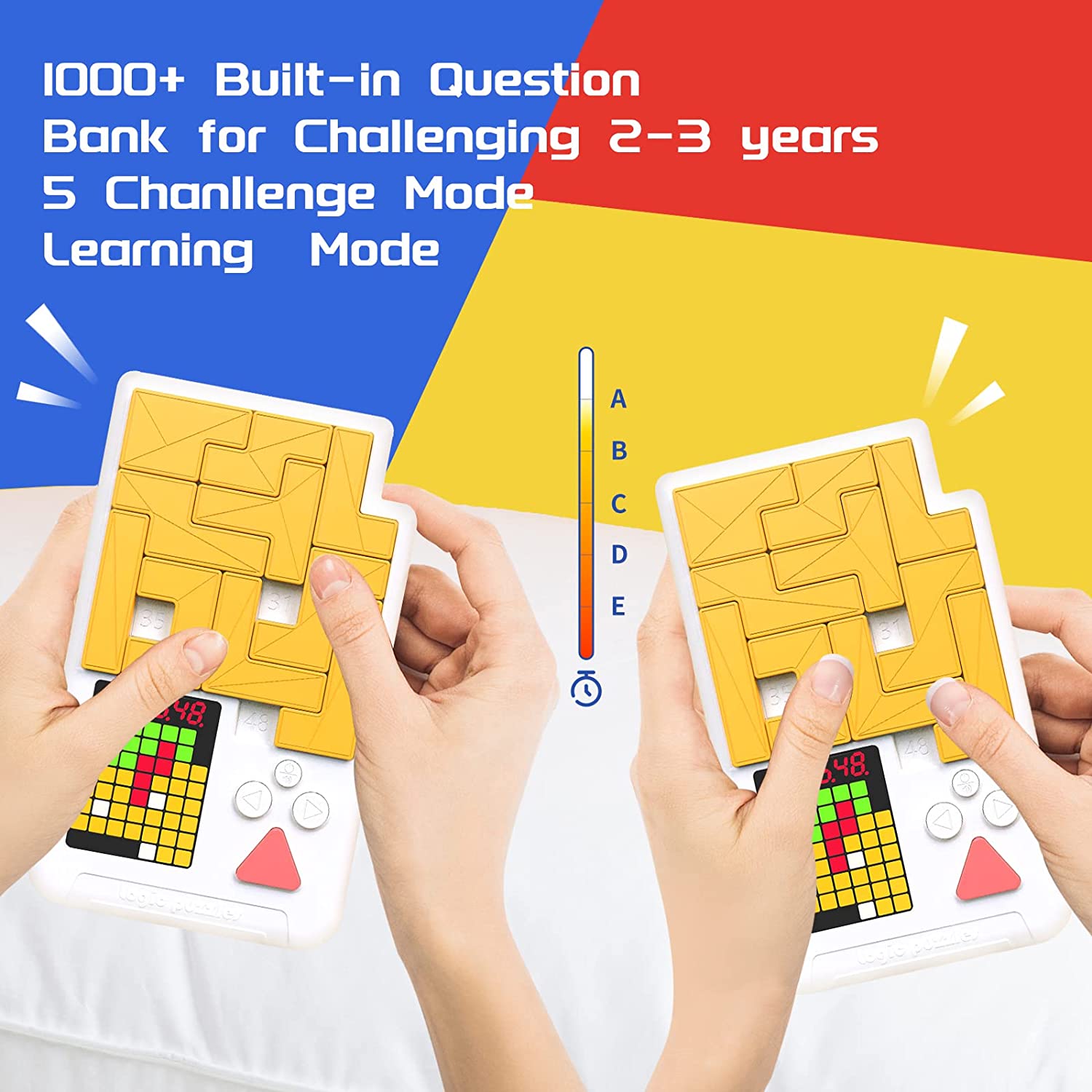 Juego de rompecabezas IQ, jugu - Kids Toys Under 1000 reseña y precio