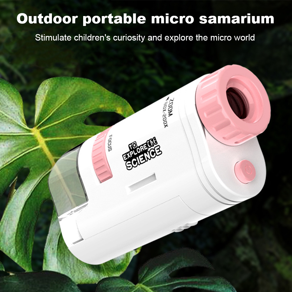 Microscopio de Bolsillo Portát - Microscope Kids Science reseña y precio