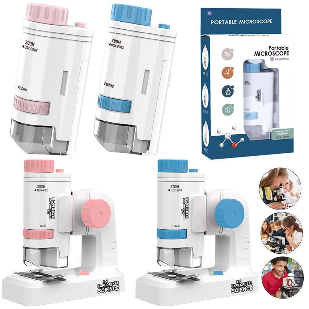 Microscopio de Bolsillo Portát - Microscope Kids Science reseña y precio