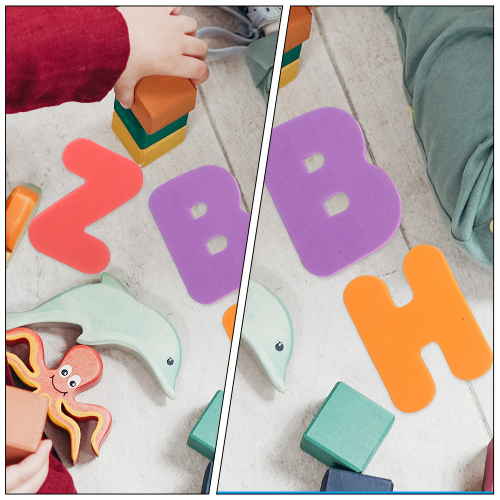 2 Juegos de Adhesivos de Letra - Bath Letter Number Foam reseña y precio