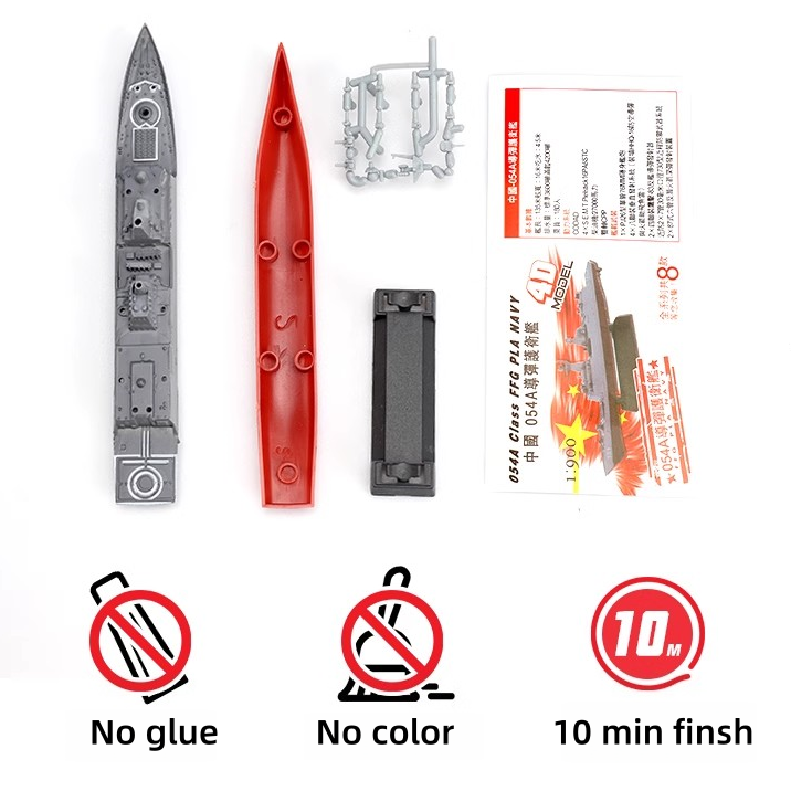 8 unids/set 4D montaje buque d - Kids Toys Under 1000 reseña y precio