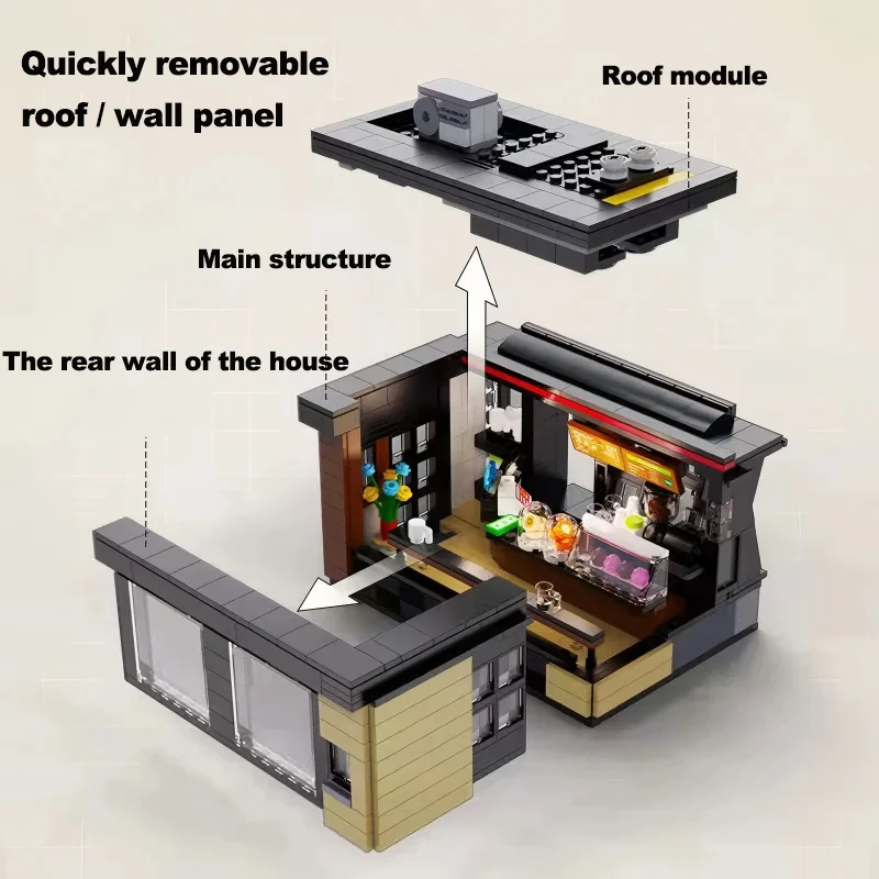 City 768 Piezas Cafetería con  - Kids Toys Store reseña y precio
