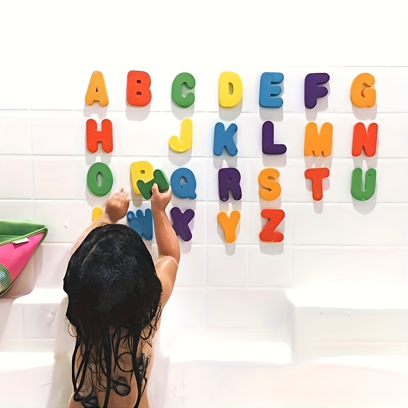 Juego de letras y números de e - Bath Letter Number Foam reseña y precio