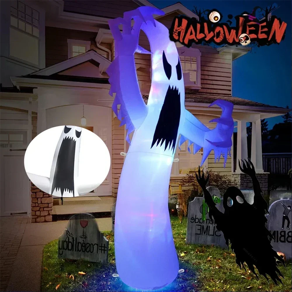 Fantasma aterrador inflable de - Kids Yard Toys reseña y precio