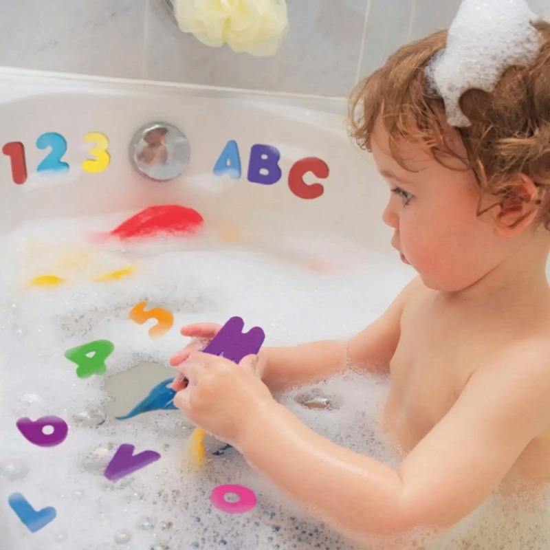 Juguetes de Baño Flotantes par - Bath Letter Number Foam reseña y precio