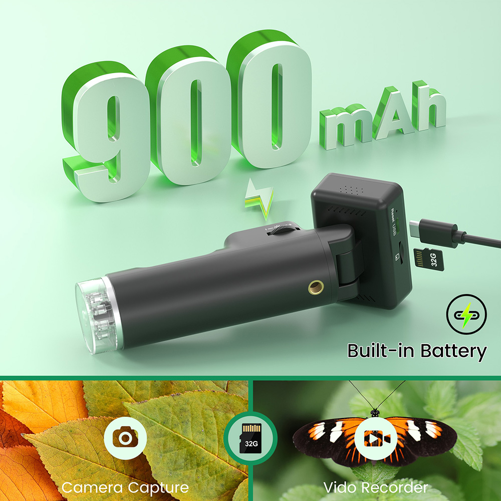 Andonstar nuevo 50x-500x USB n - Microscope Kids Science reseña y precio