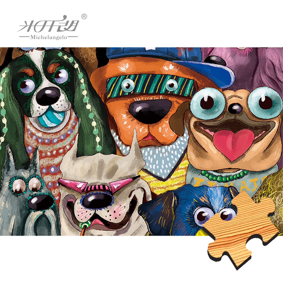 Rompecabezas de madera de Mich - Kids Toys Under 1000 reseña y precio