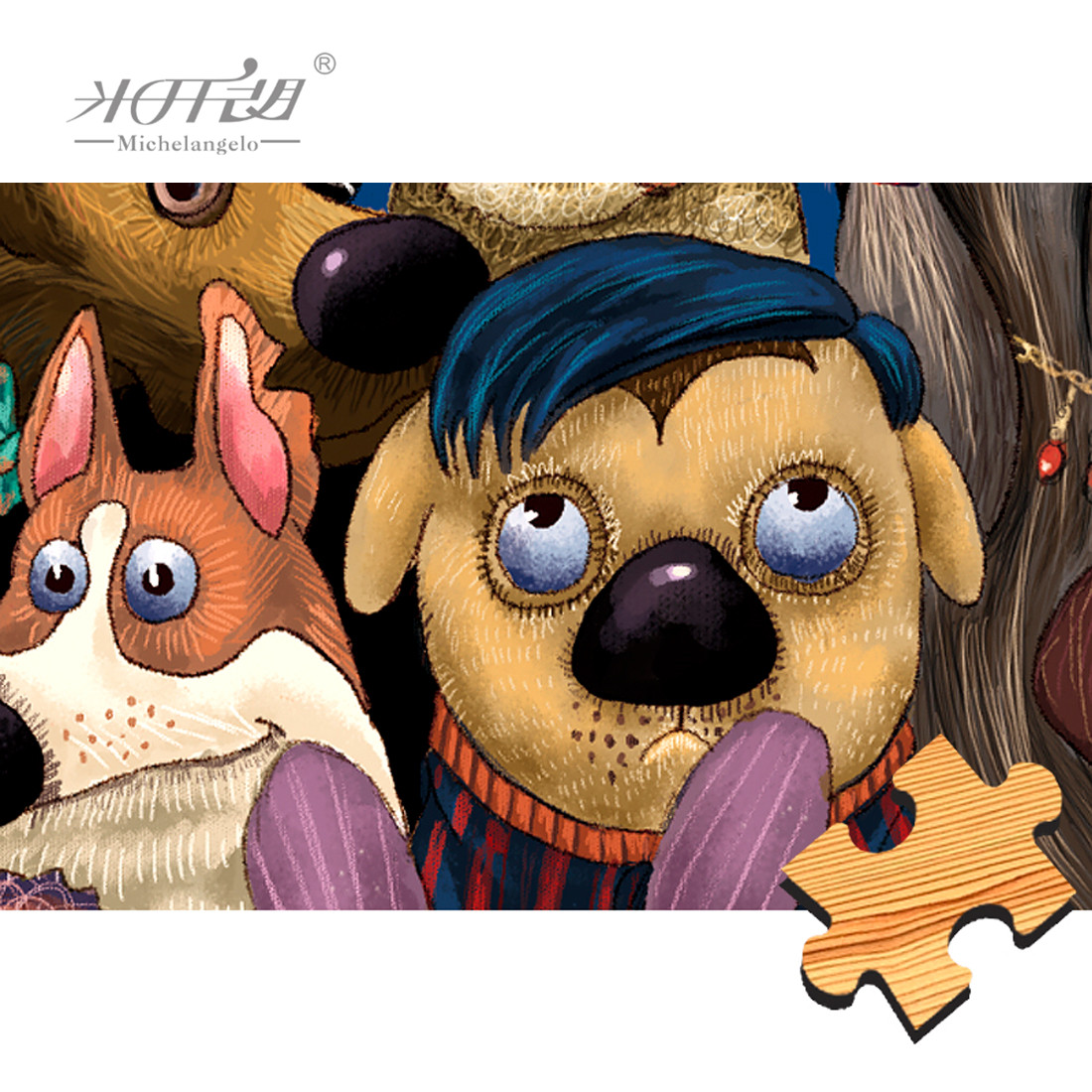 Rompecabezas de madera de Mich - Kids Toys Under 1000 reseña y precio