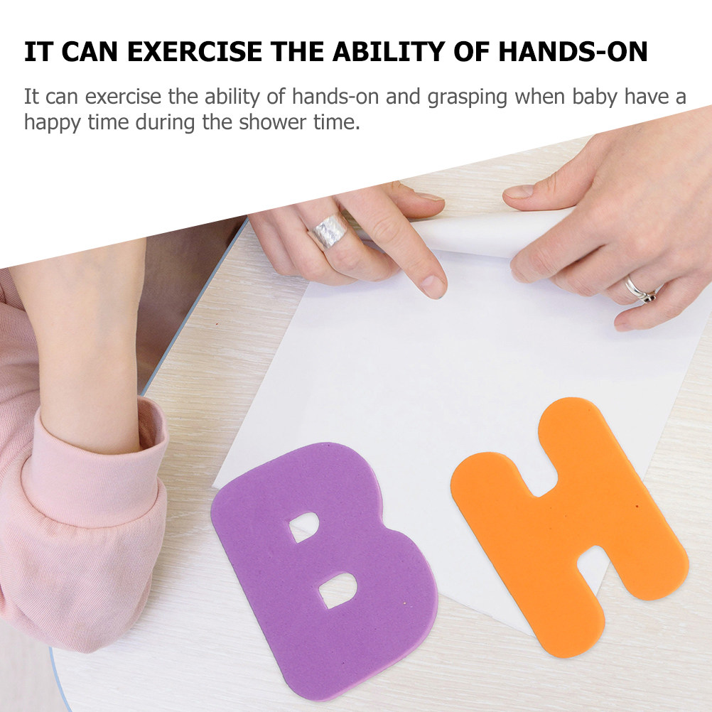 2 Juegos de Adhesivos de Letra - Bath Letter Number Foam reseña y precio