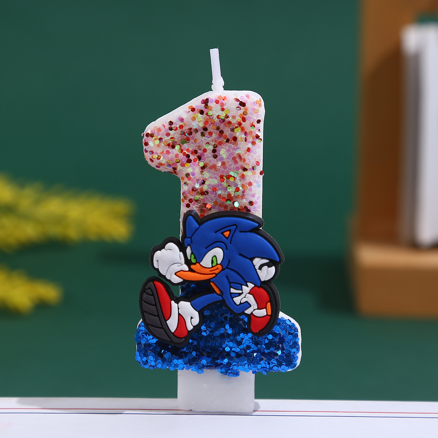 Vela de Sonices azules con núm - Kids Toys Kitchen reseña y precio