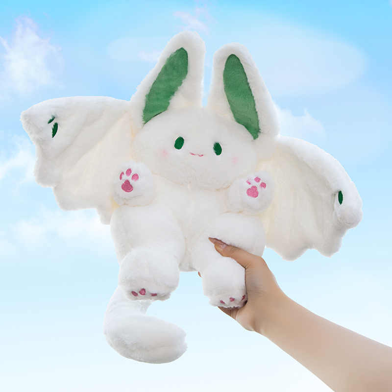 Conejo blanco volador de peluc - Kids Toys Unique reseña y precio