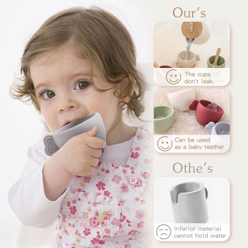 Juego de tetera y tetera Monte - Kids Toys Kitchen reseña y precio