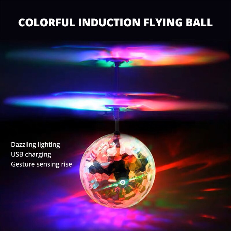 Colorido mini Dron LED brillan - Kids Toys Unique reseña y precio