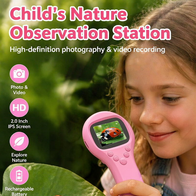 Microscopio Digital HD Portáti - Microscope Kids Science reseña y precio