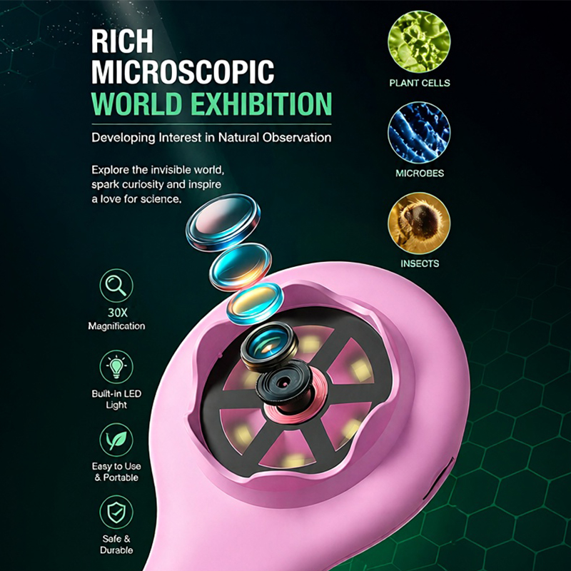 Microscopio Digital HD Portáti - Microscope Kids Science reseña y precio