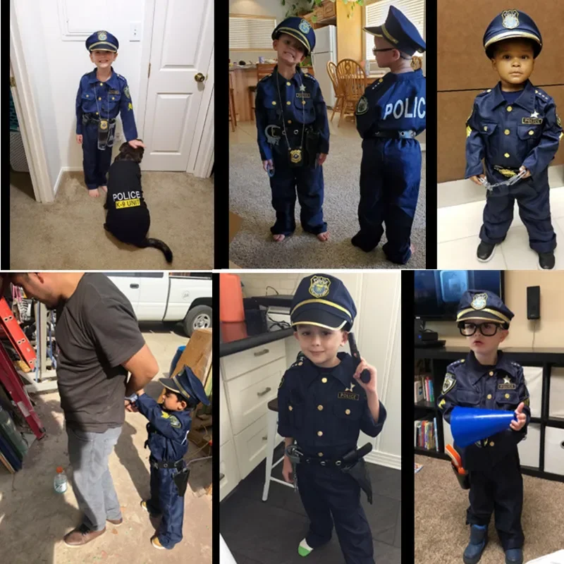 Disfraz de oficial de policía  - Kids Toys Supplier reseña y precio