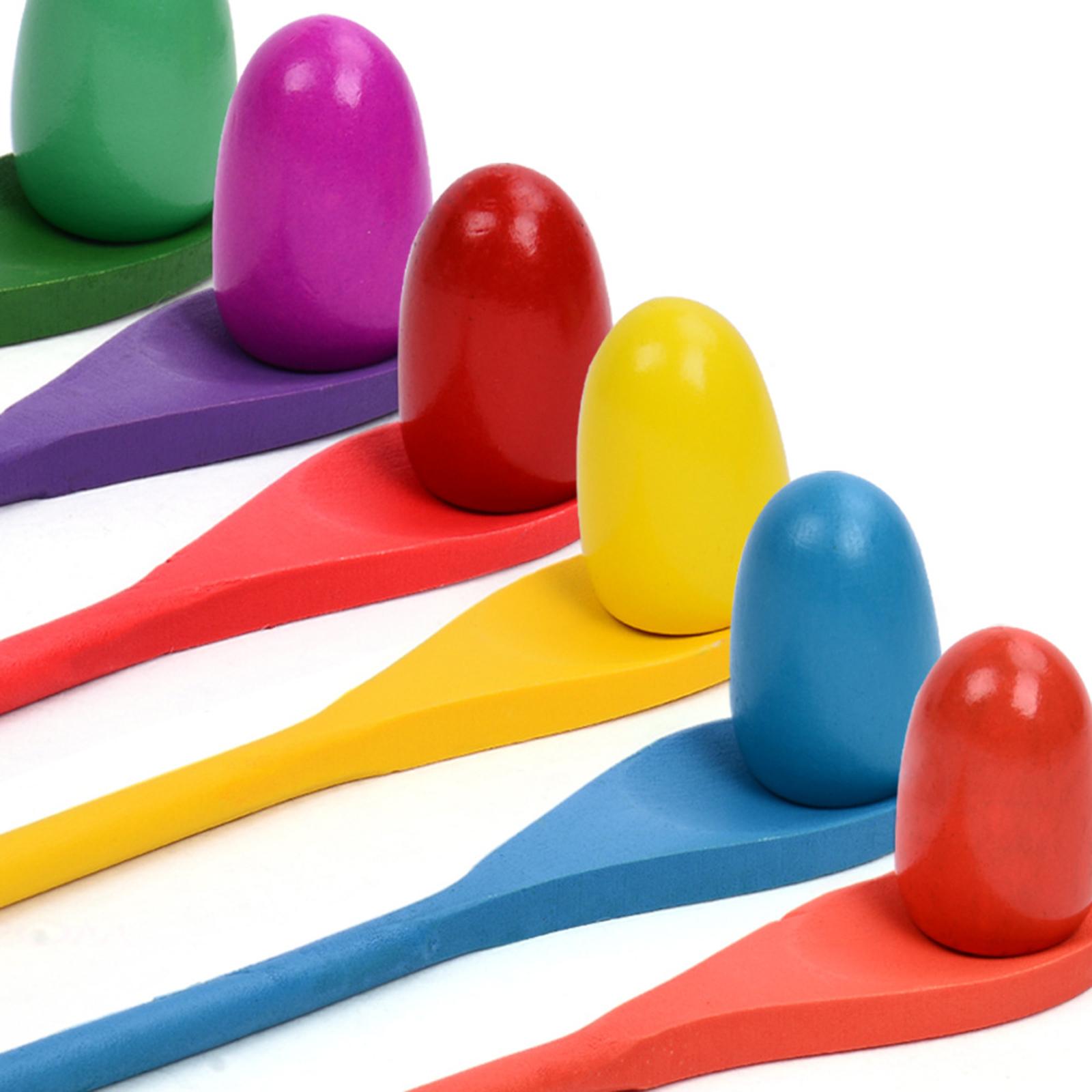 Juego de 6 Cucharas para Huevo - Kids Yard Toys reseña y precio