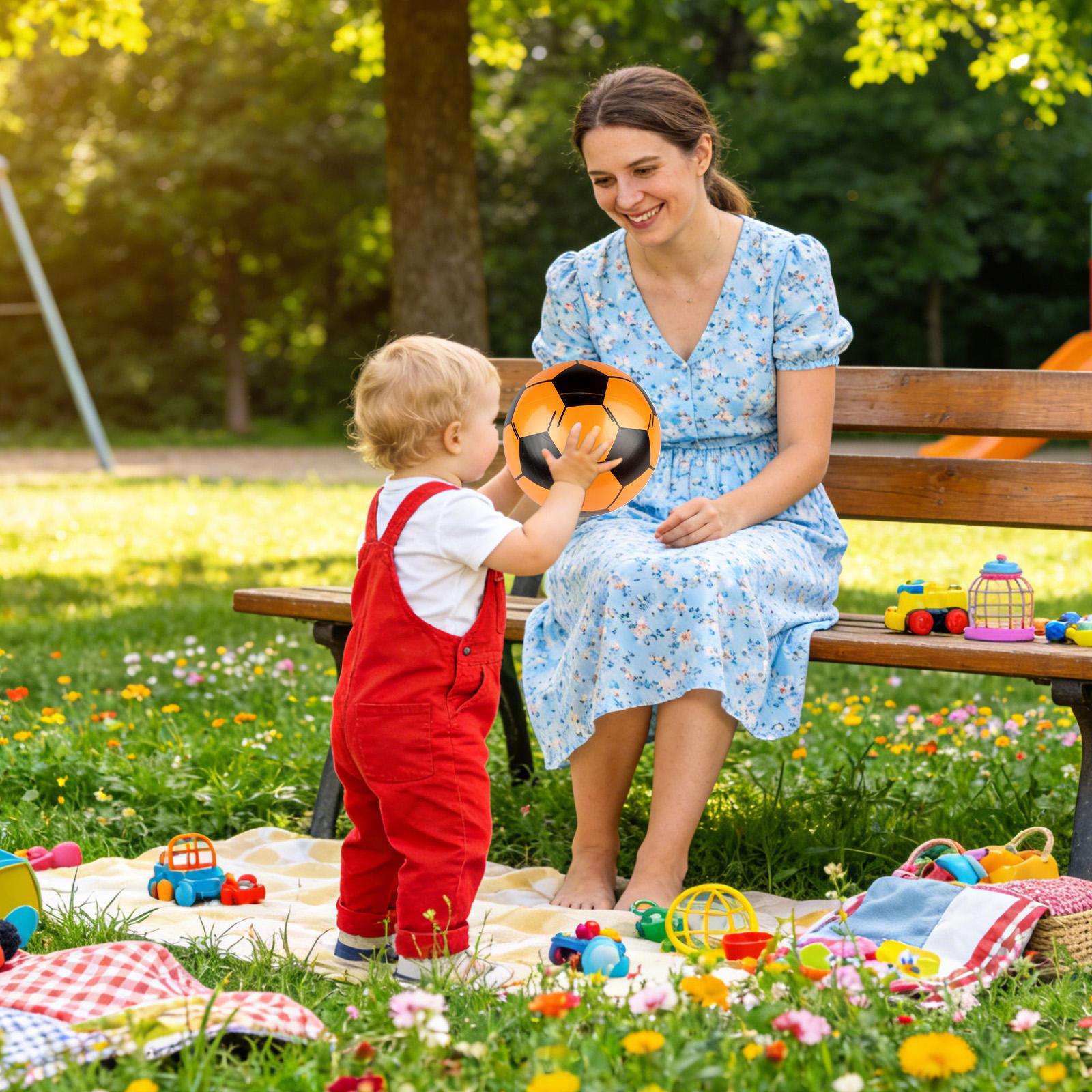 Balón de Fútbol Inflable de 6  - Kids Yard Toys reseña y precio
